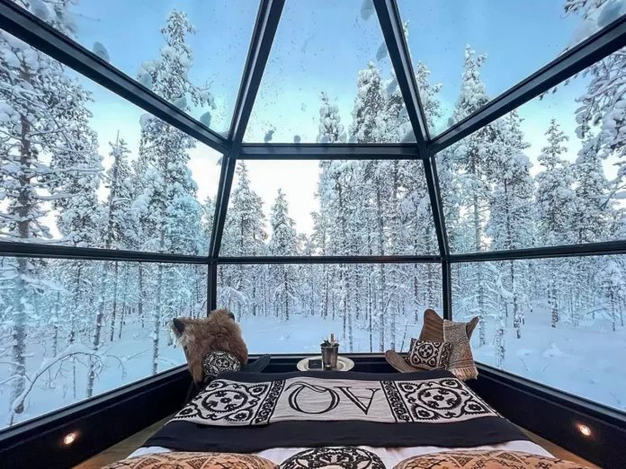 glass igloo