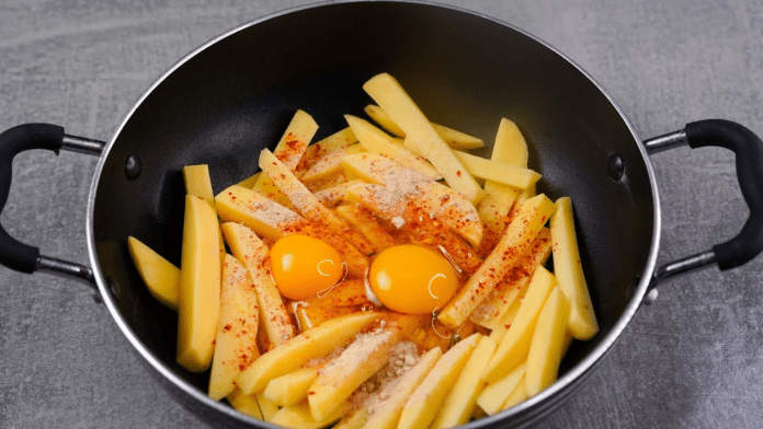 Egg french fries