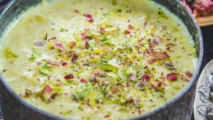 Green Pea & Pista Kheer