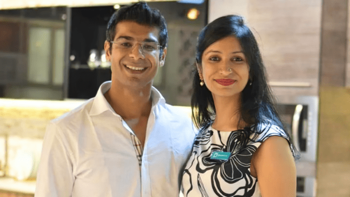 Co-founders of DesignCafe: Shezaan Bhojani and Gita Ramanan