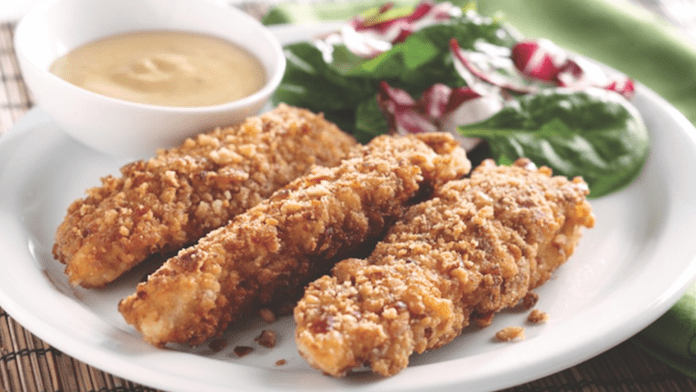 Oat Crusted Chicken Tenders