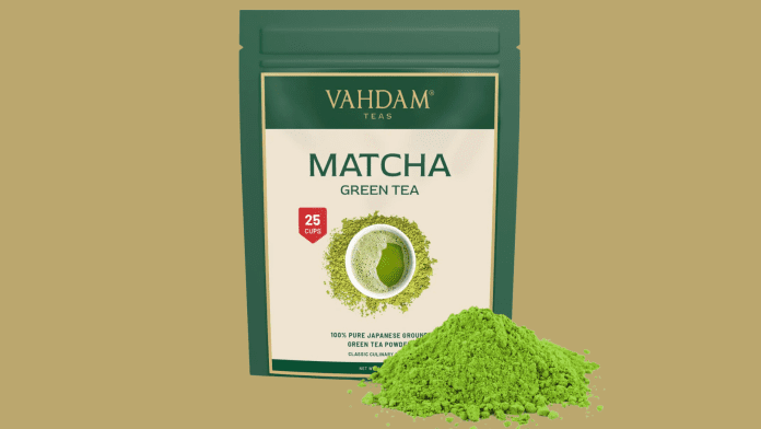 Vadham's Matcha green tea