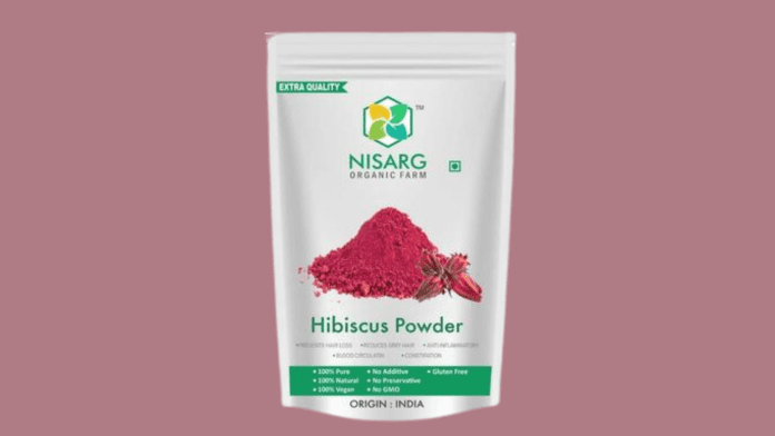 Nisrg Organic Farm's Hibiscus Powder