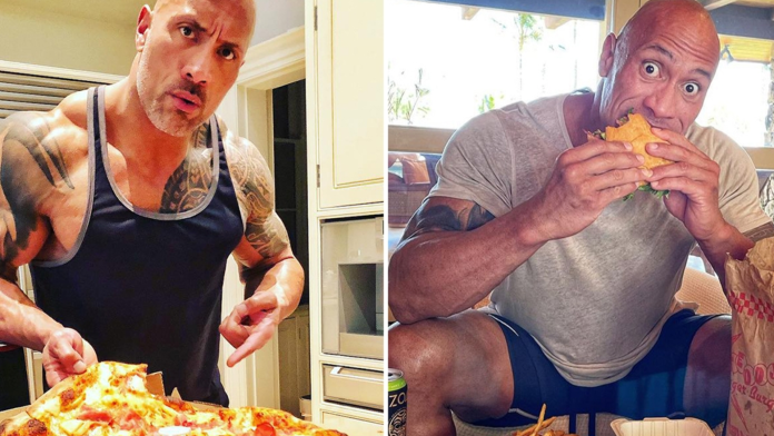 Dwayne Johnson cheat meals