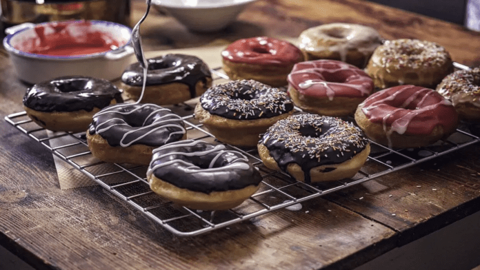 homemade doughnuts