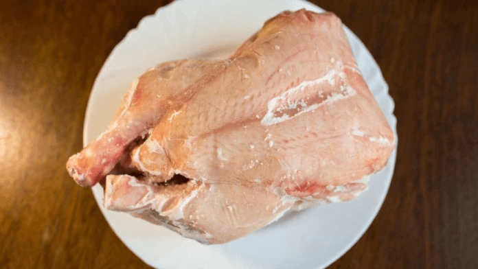 thawing chicken