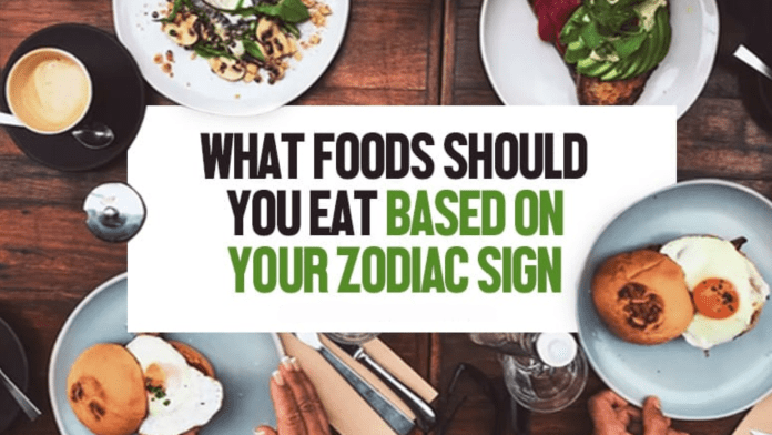 zodiac sign's unique diet!