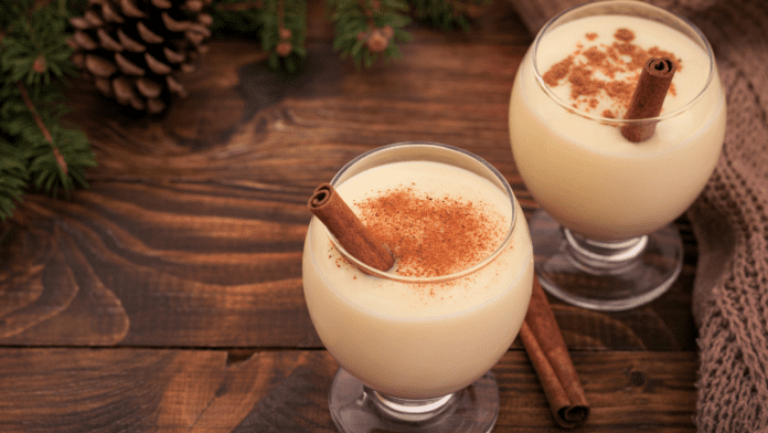 Bourbon Milk Punch