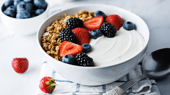 Greek Yogurt and Berries