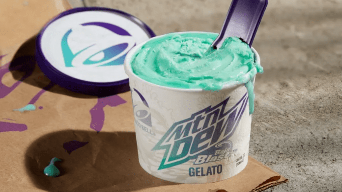 Mtn Dew Baja Blast Gelato