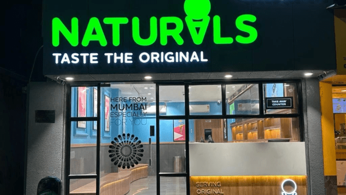 Natural Ice Cream outlet