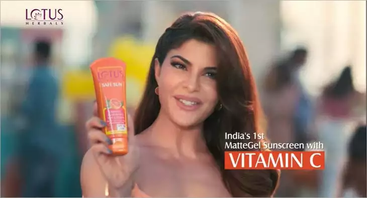 Lotus Herbals Jacqueline Fernandez