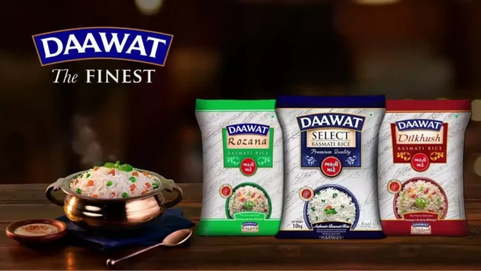 Daawat basmati rice