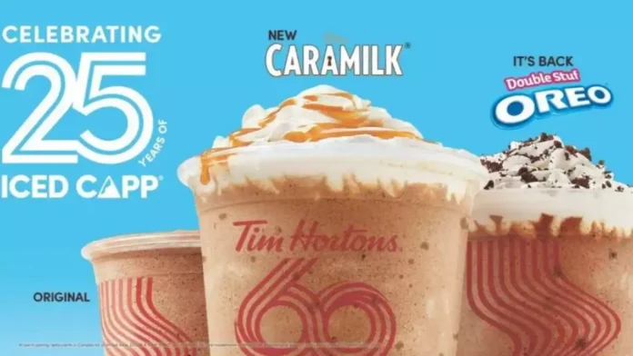 Tim Hortons new Iced Capps and Cold Drinks