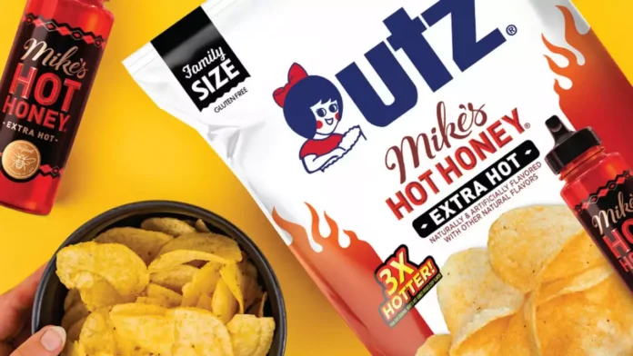 Mike’s Hot Honey Extra Hot potato chips