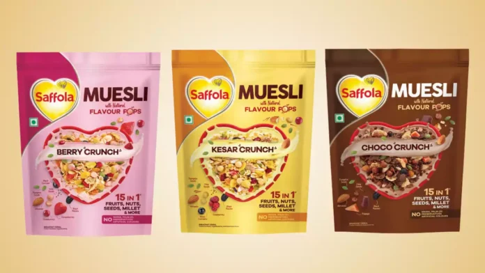 Marico Saffola Muesli Flavor Pops