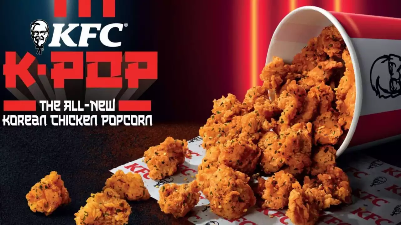 KFC K-POP Korean Chicken Popcorn