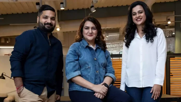 Manasa Garemella, Radhika Ghai and Vidit Jain, Co-Founders, Kind͏lif͏e ͏